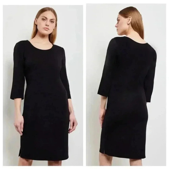 NWT Misook 3/4 Sleeve Sheath Knit Dress size Medium - Picture 1 of 10